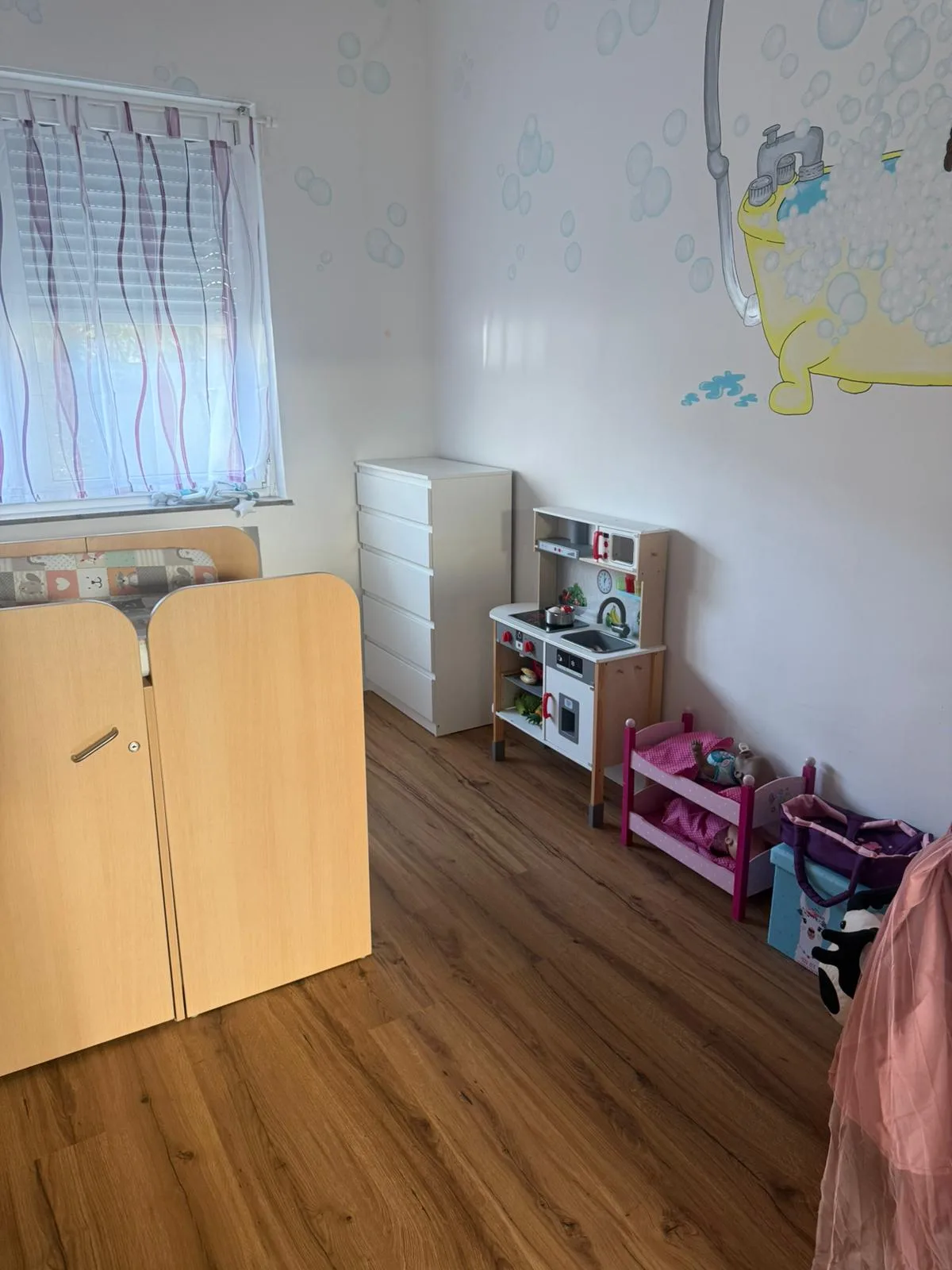 Detailansicht der liebevoll vorbereiteten Räumlichkeiten in Düsseldorf